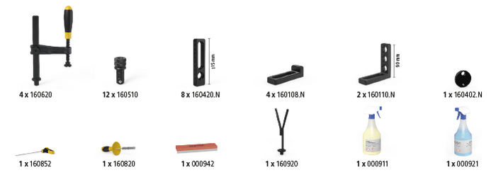 Siegmund accessoires voor lastafels en Workstation